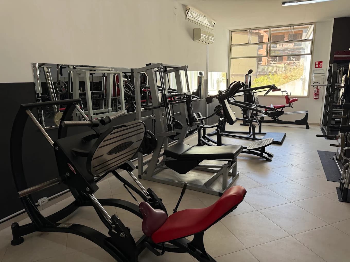 La sala delle macchine isotoniche